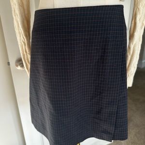 Gianni Bini Blue Mini A-line Skirt for Work